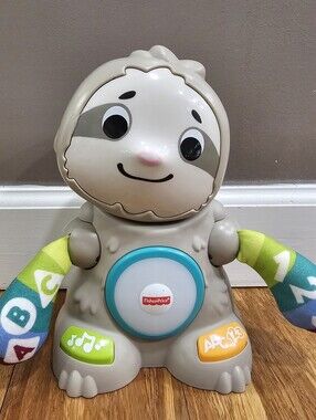 Fisher-Price Linkimal Laugh & Learn Sloth Learning Toy | Lights, Music, ABCs